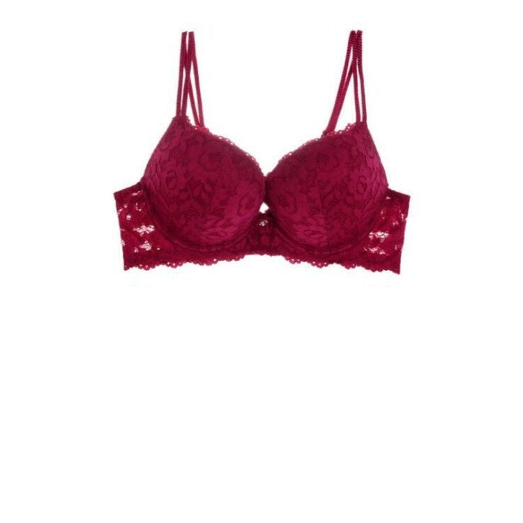 Lace lingerie push-up bras