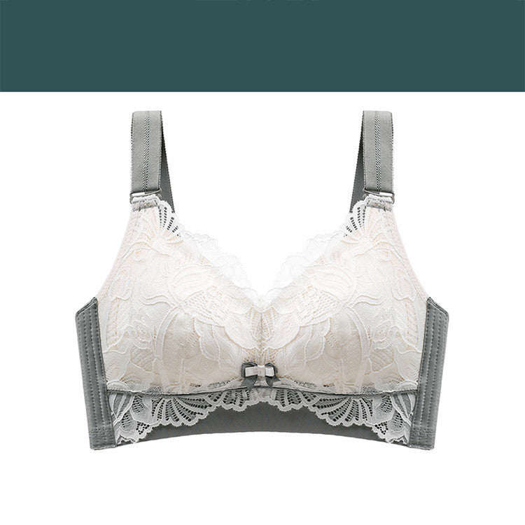 Women's Latex Thin Lace Bra
