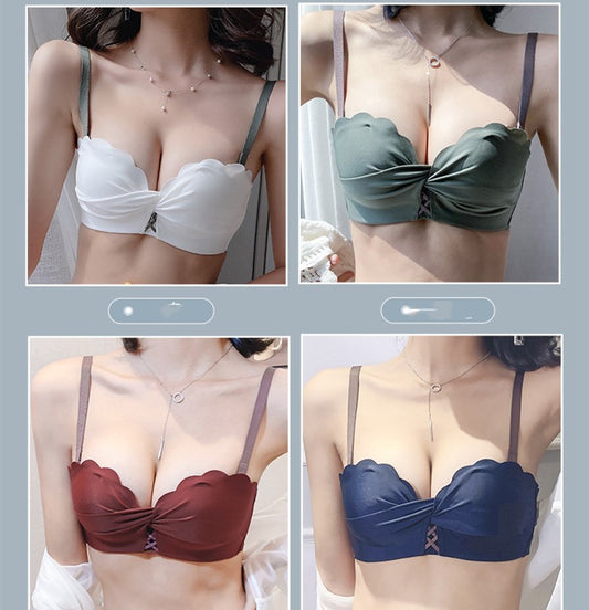 Passionate lingerie small chests gathered without steel rings