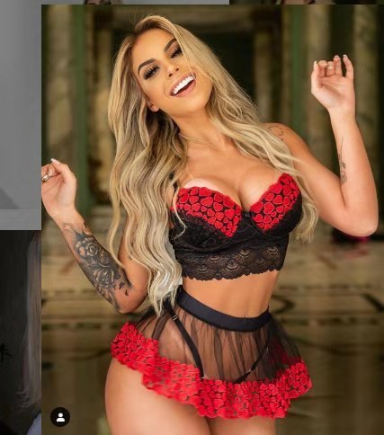 Lace tights love lingerie nightwears