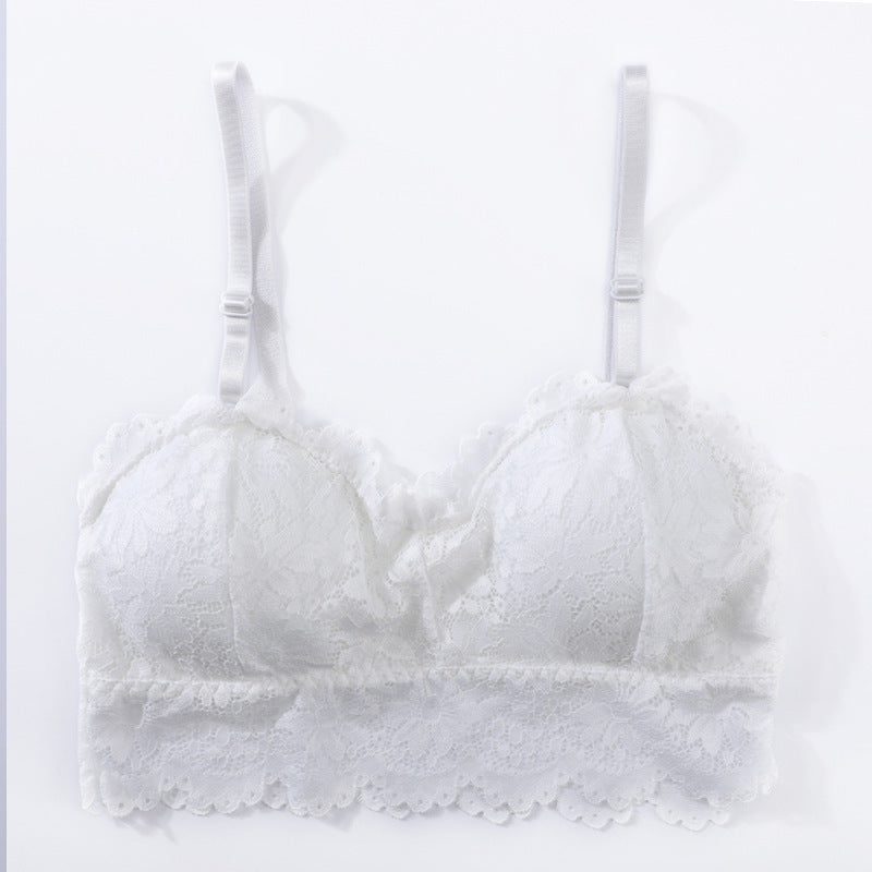 Elegant padded lace bras