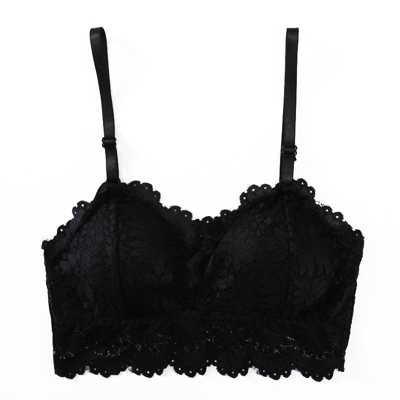 Elegant padded lace bras