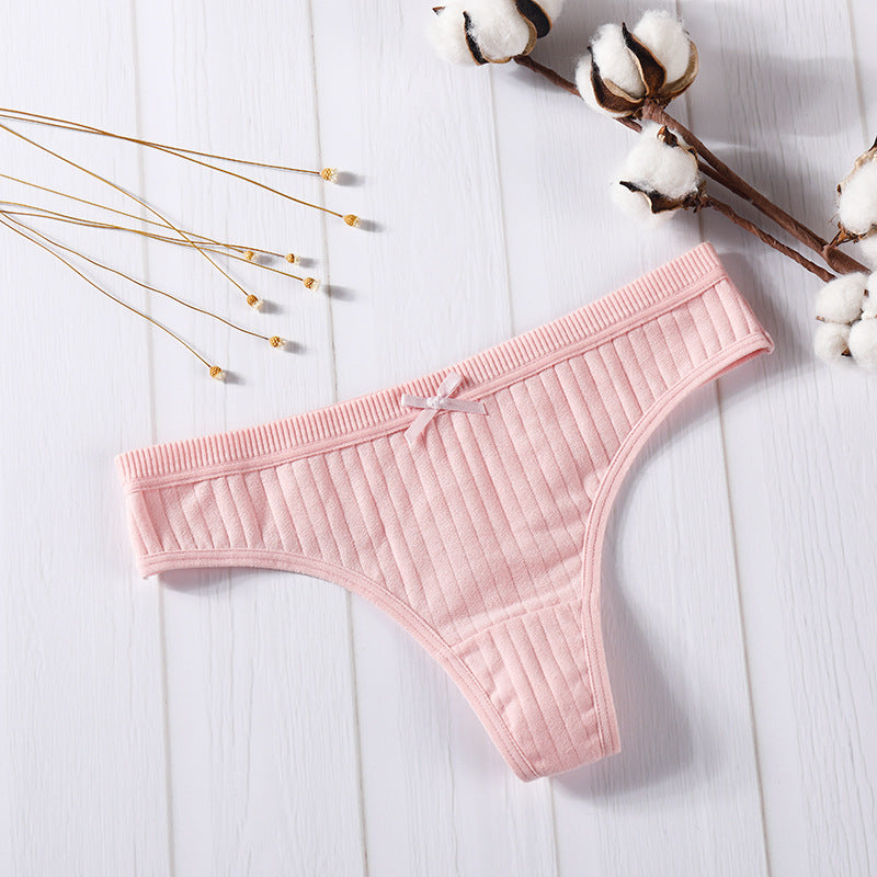 Solid color panties