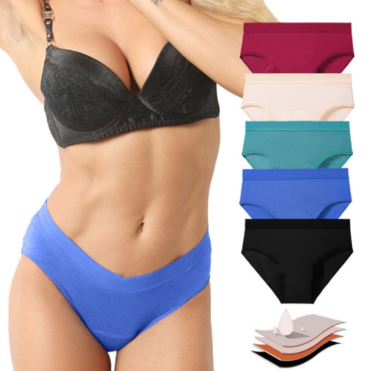 Sexy multi-color four-layer physiological underwear