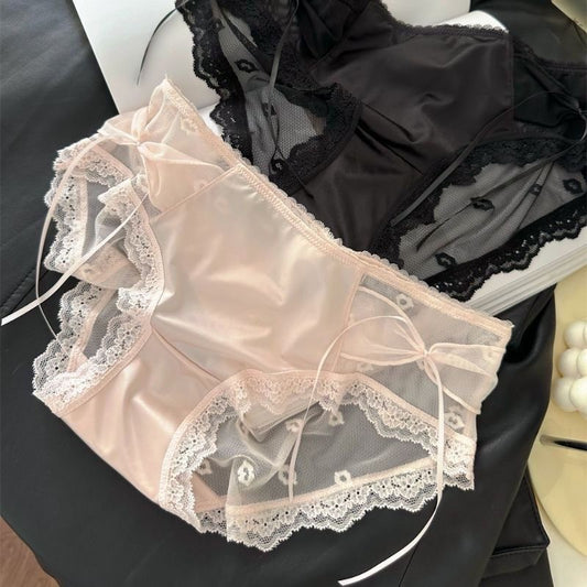 Sexy lace underwear cotton breathable