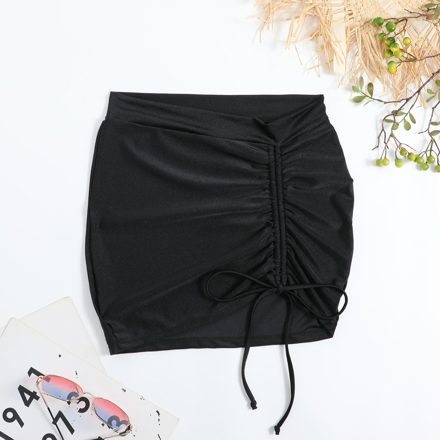 Nylon three-piece bikini sets