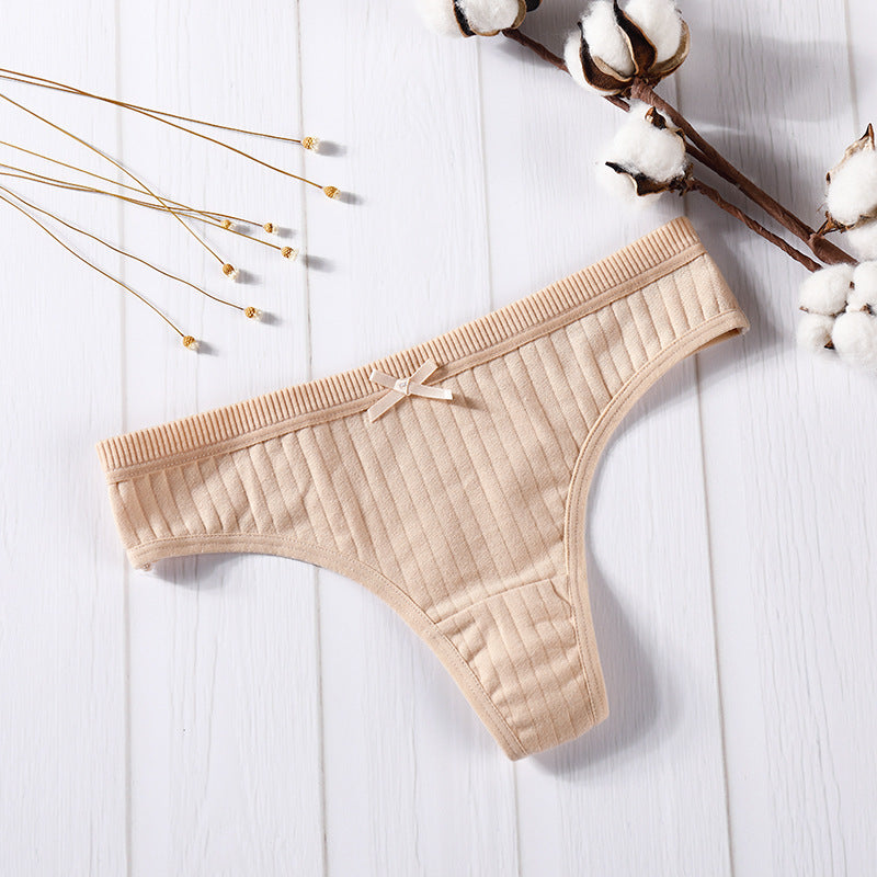 Solid color panties