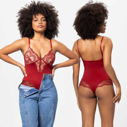 Sexy lace stitching jumpsuits