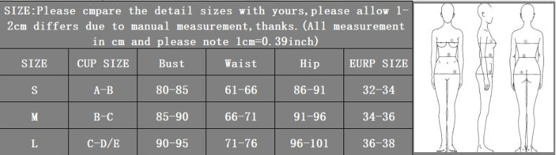 Seductive three-point printed lace-up backless bikinis