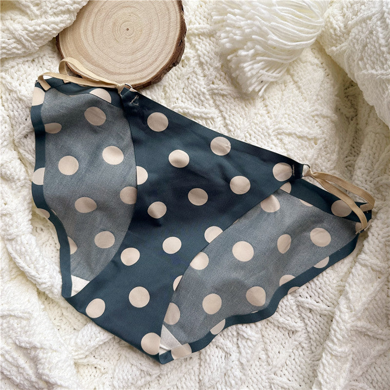 Polka dot underwear