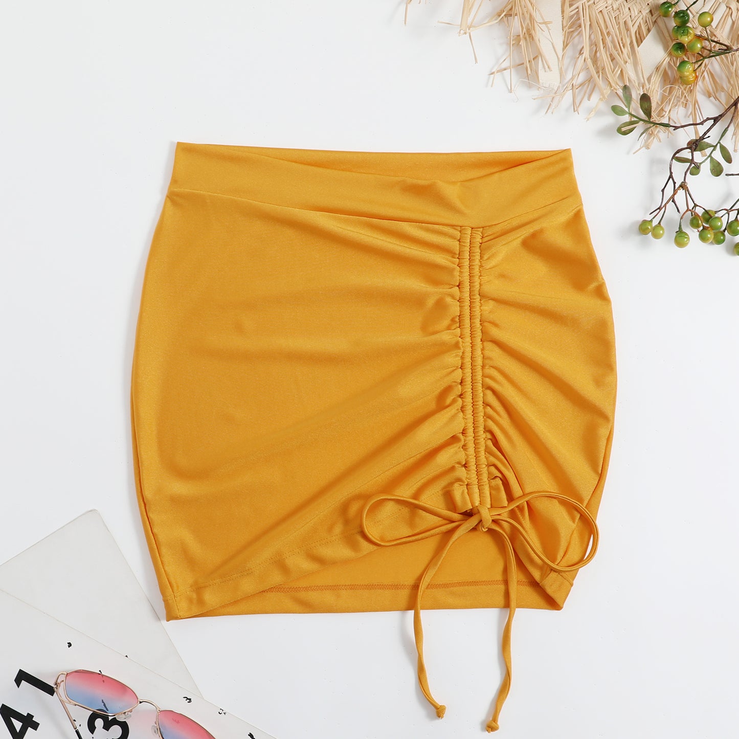 Nylon three-piece bikini sets
