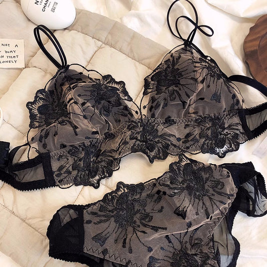 French push up underwear sets