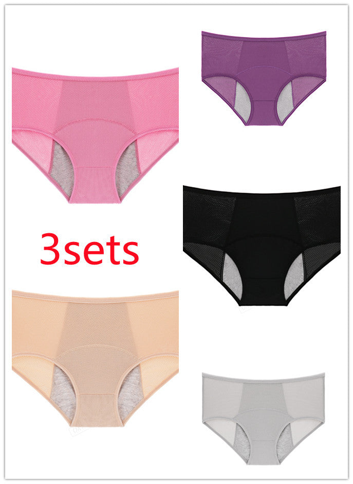 Leak-proof menstrual underwear