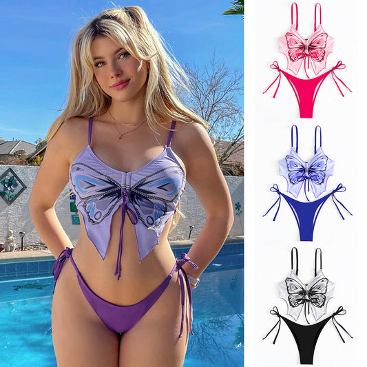 Enchanting butterfly-style sexy bikinis