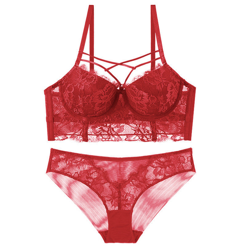 Sensual lace underwear sets with details