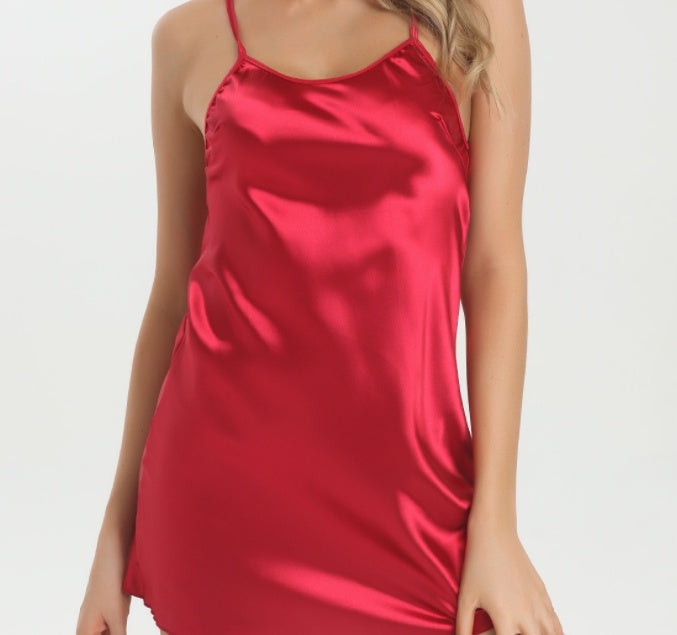 Sexy solid color nightdresses