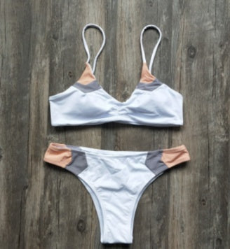 Color matching sexy bikini sets