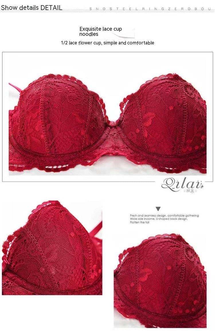 Fashion French Lace Women's Bra