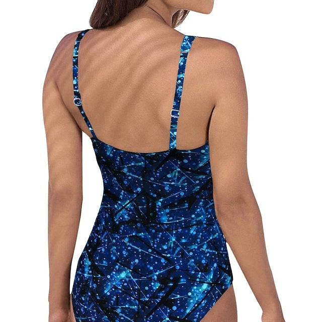 Triangle one-piece bikini sets