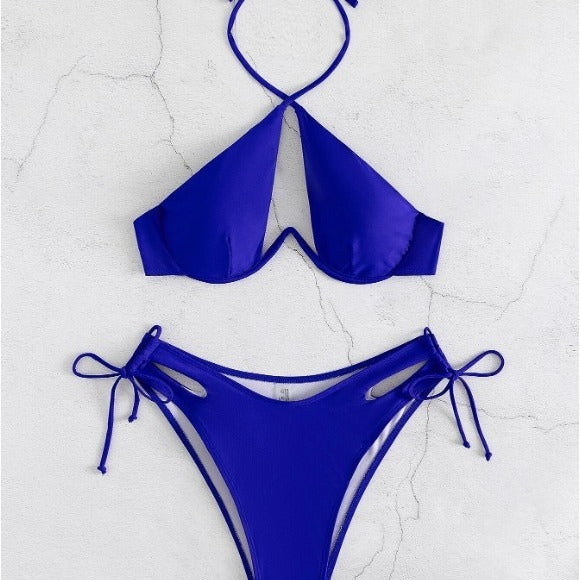 Chic halter foreign-trade bikinis