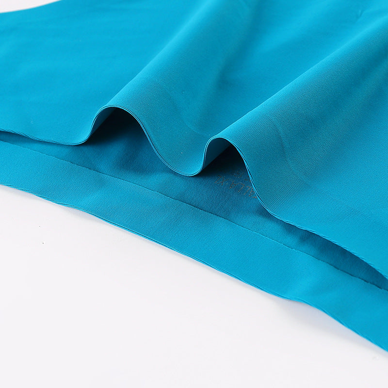 Seamless ice silk thong
