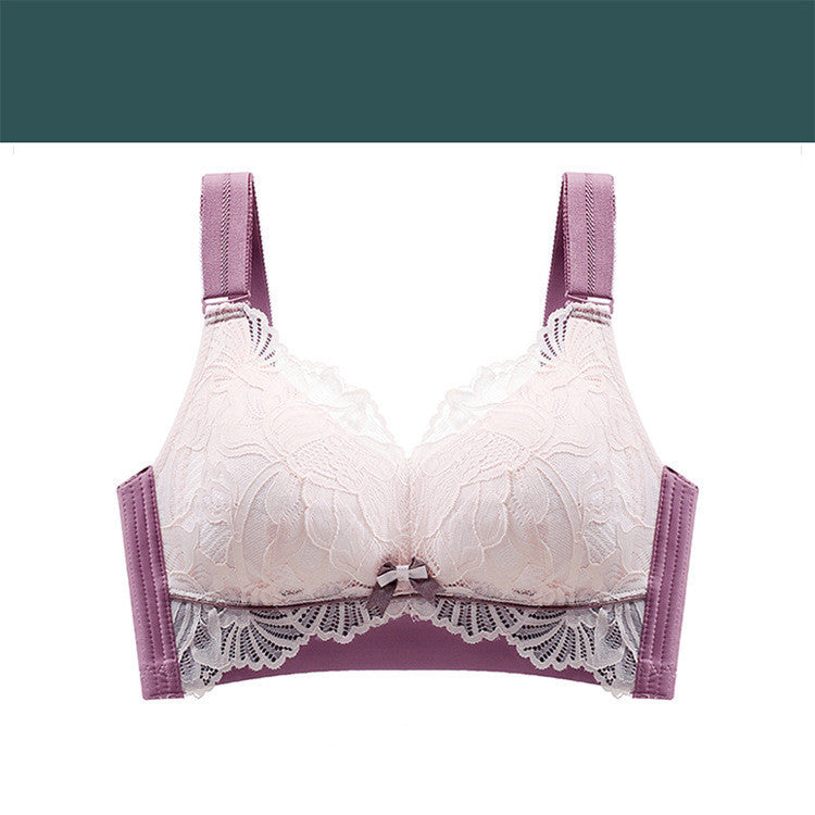 Women's Latex Thin Lace Bra