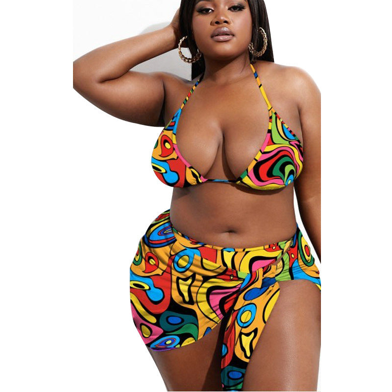Sexy split bikini sets
