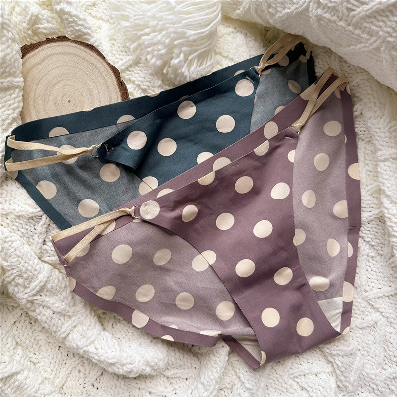 Polka dot underwear
