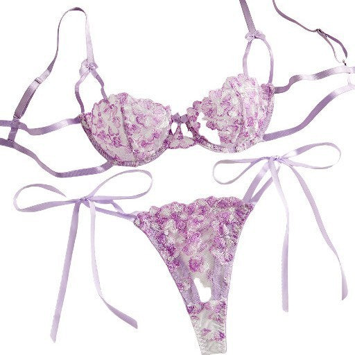 Sling snowflake embroidery lace sets