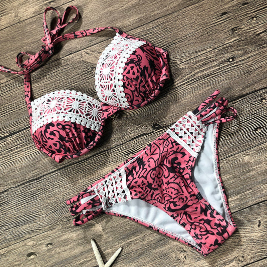 Seductive push up bikini sets