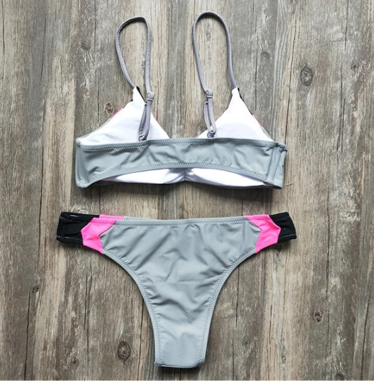 Color matching sexy bikini sets