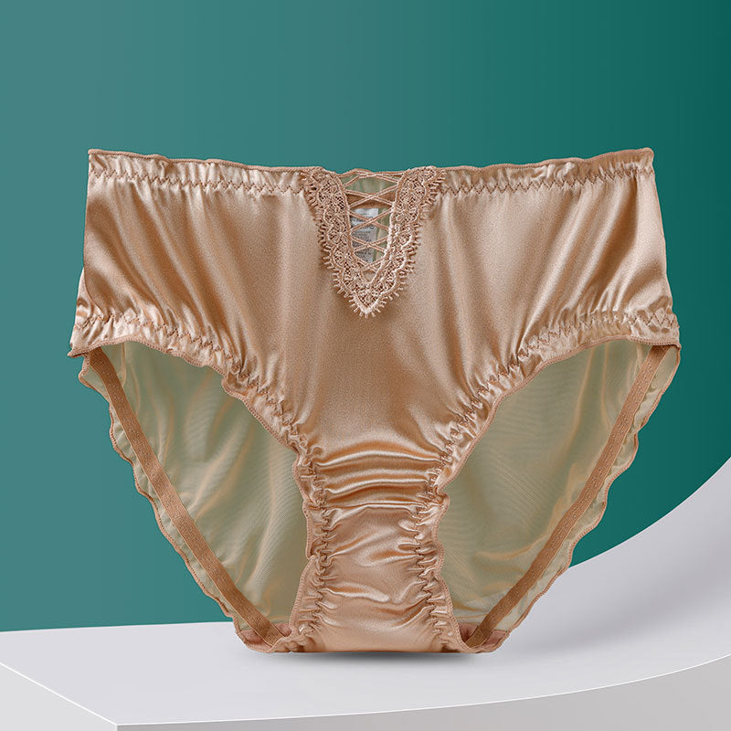 Hollow lace underwear T-backs