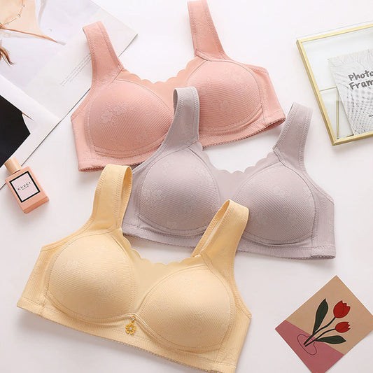 Breast holding anti-sagging large size bras