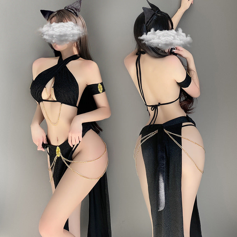 Queen fancy Egyptian lingerie sets