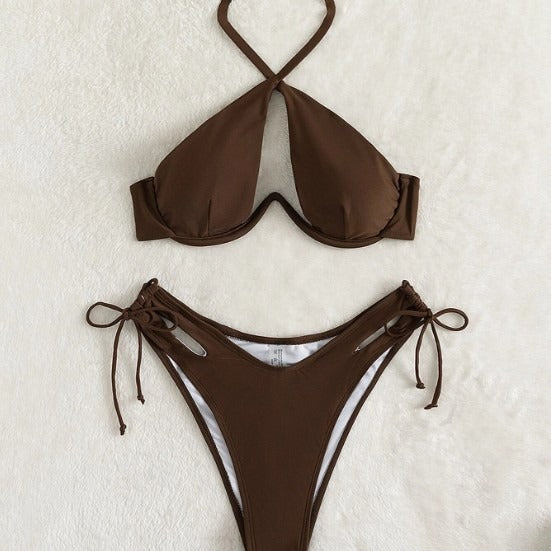 Chic halter foreign-trade bikinis