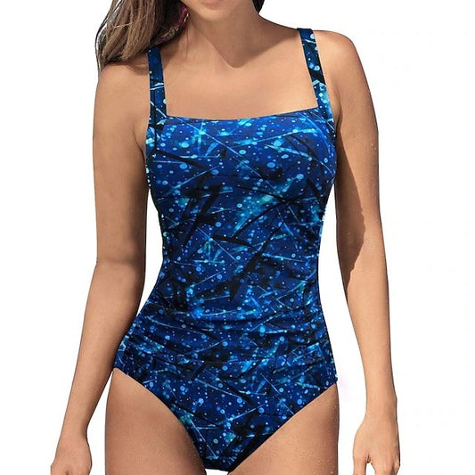 Triangle one-piece bikini sets