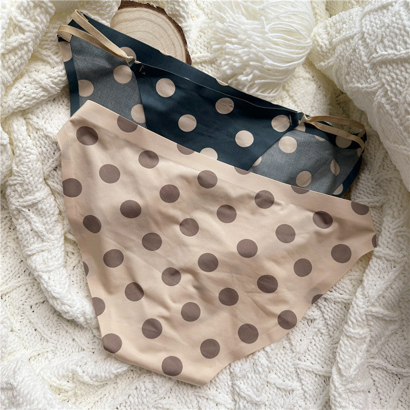 Polka dot underwear