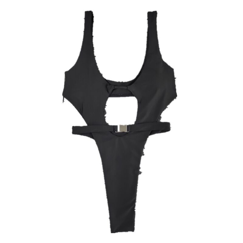 One-piece solid color sexy bikinis