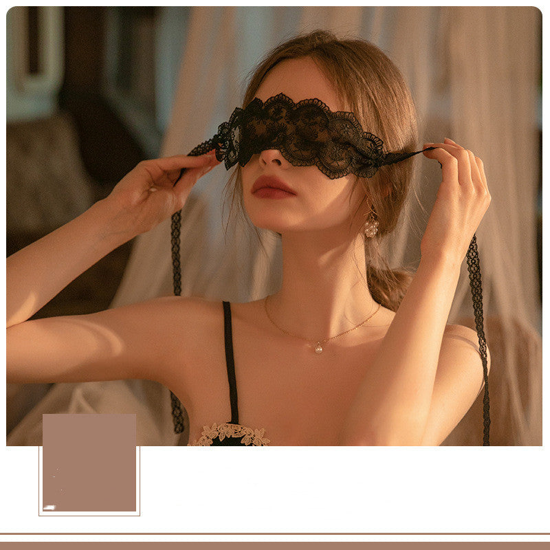 Erotic lace embroidered hollow masks